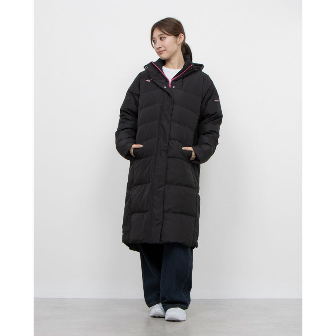 ミズノ MIZUNO レディース ベンチコート ミズノハイブリッドダウン