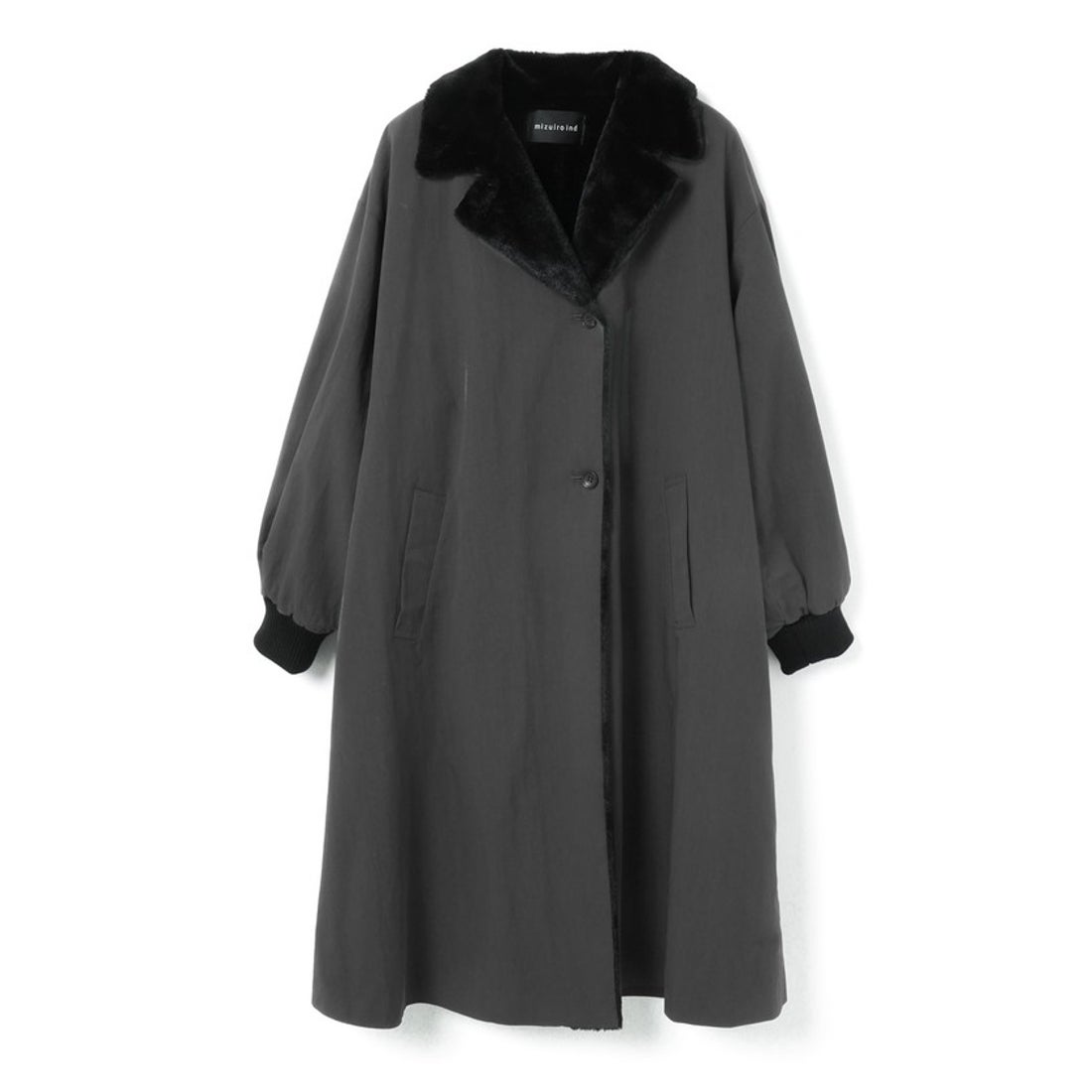 ミズイロインド mizuiro ind mizuiro ind バックボアコート