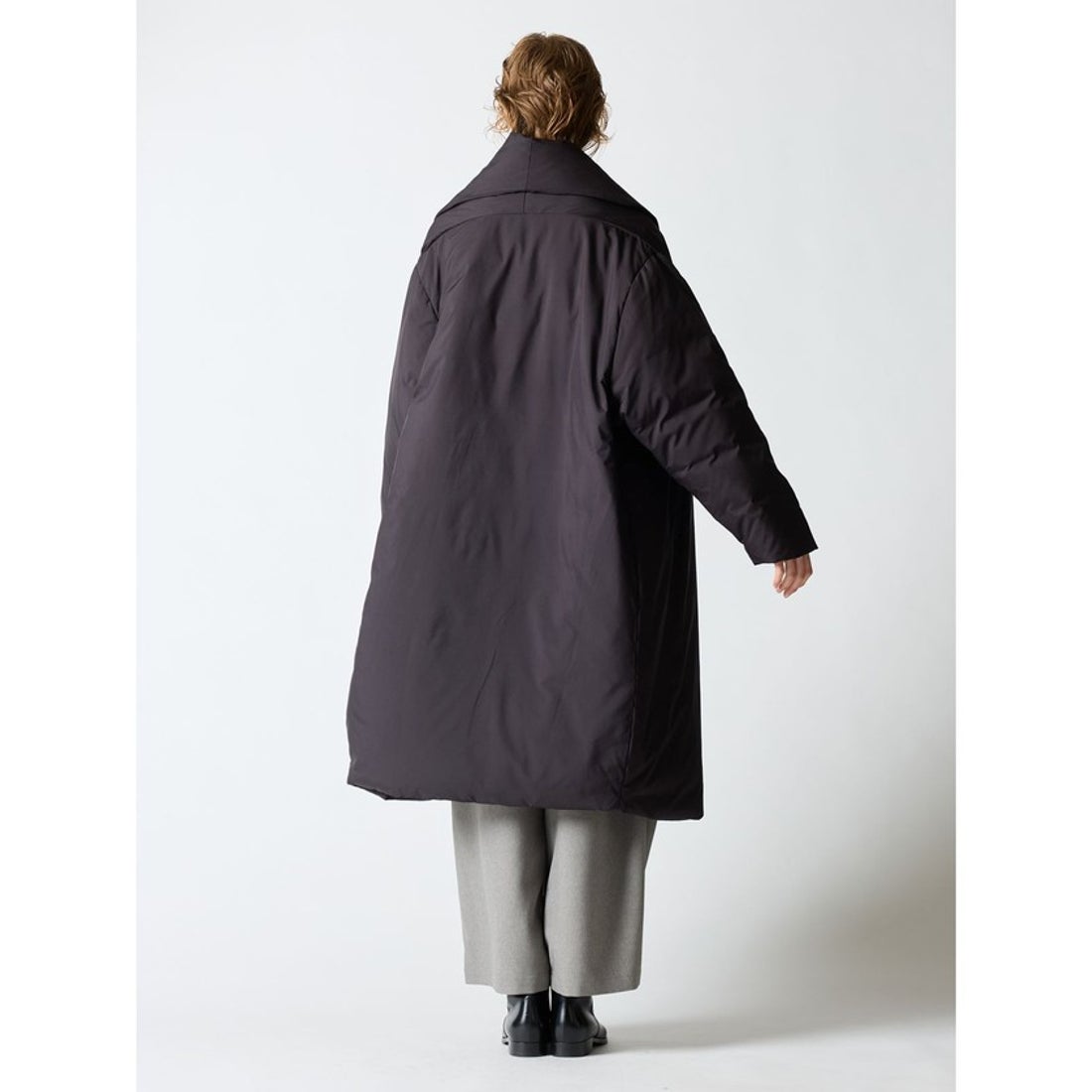 ミズイロインド mizuiro ind mizuiro ind ドレープロングダウン