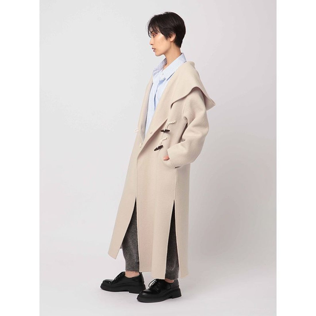 エトレトウキョウ ETRE' TOKYO フーディーリバーダッフルコート
