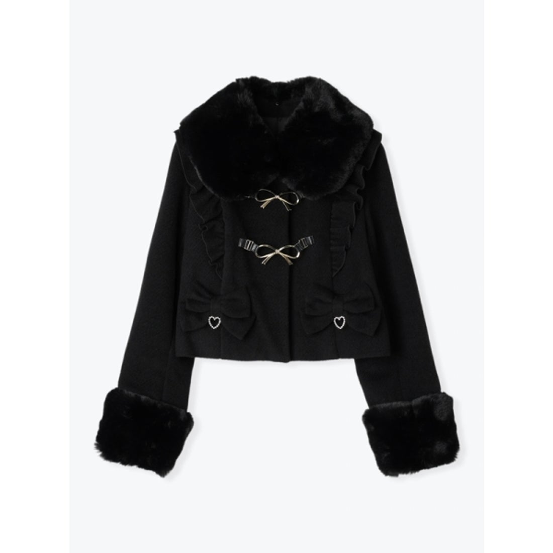 ノエミー NOEMIE お嬢さんワッフルショートコート （オフホワイト