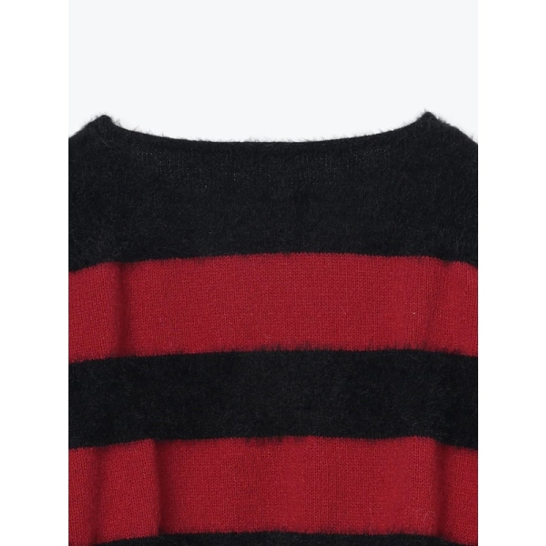 ノエミー NOEMIE おしゃれ囚人ボーダーニット （赤） -ファッション