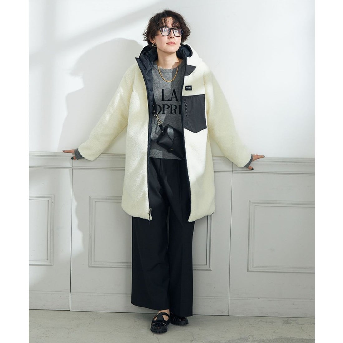 ノーリーズ NOLLEY'S ◇【WEB限定】【TAION/タイオン】別注ボア×ダウン