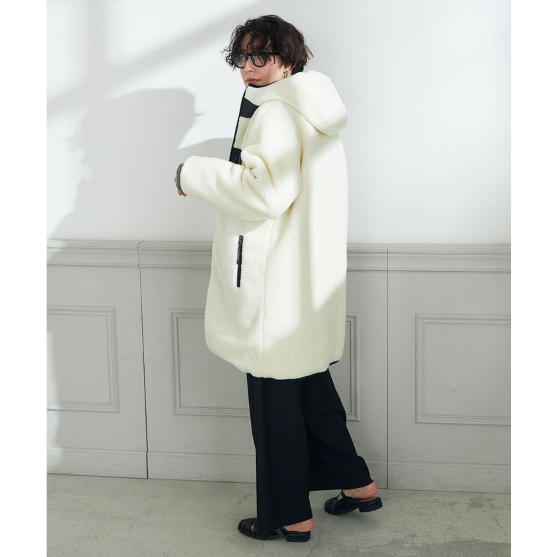 ノーリーズ NOLLEY'S ◇【WEB限定】【TAION/タイオン】別注ボア×ダウン