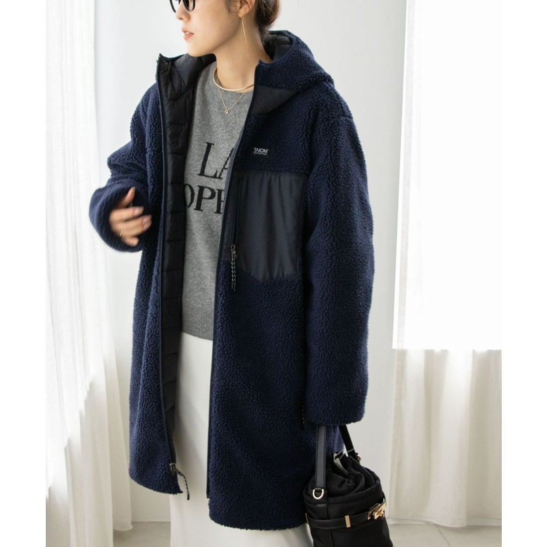 ノーリーズ NOLLEY'S ◇【WEB限定】【TAION/タイオン】別注ボア×ダウン