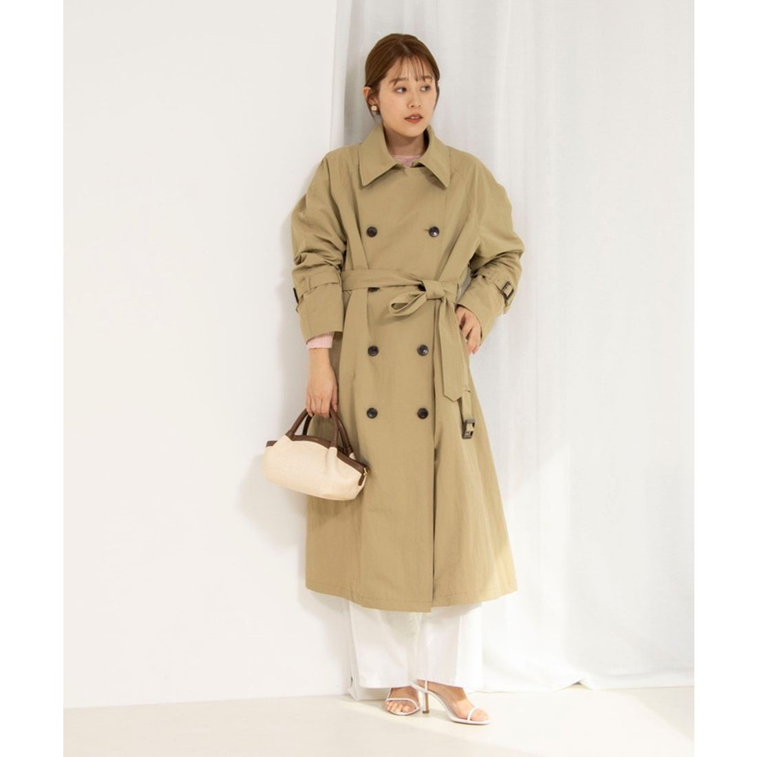 ノーリーズ NOLLEY'S NMPトレンチコート （ベージュ） - ファッション