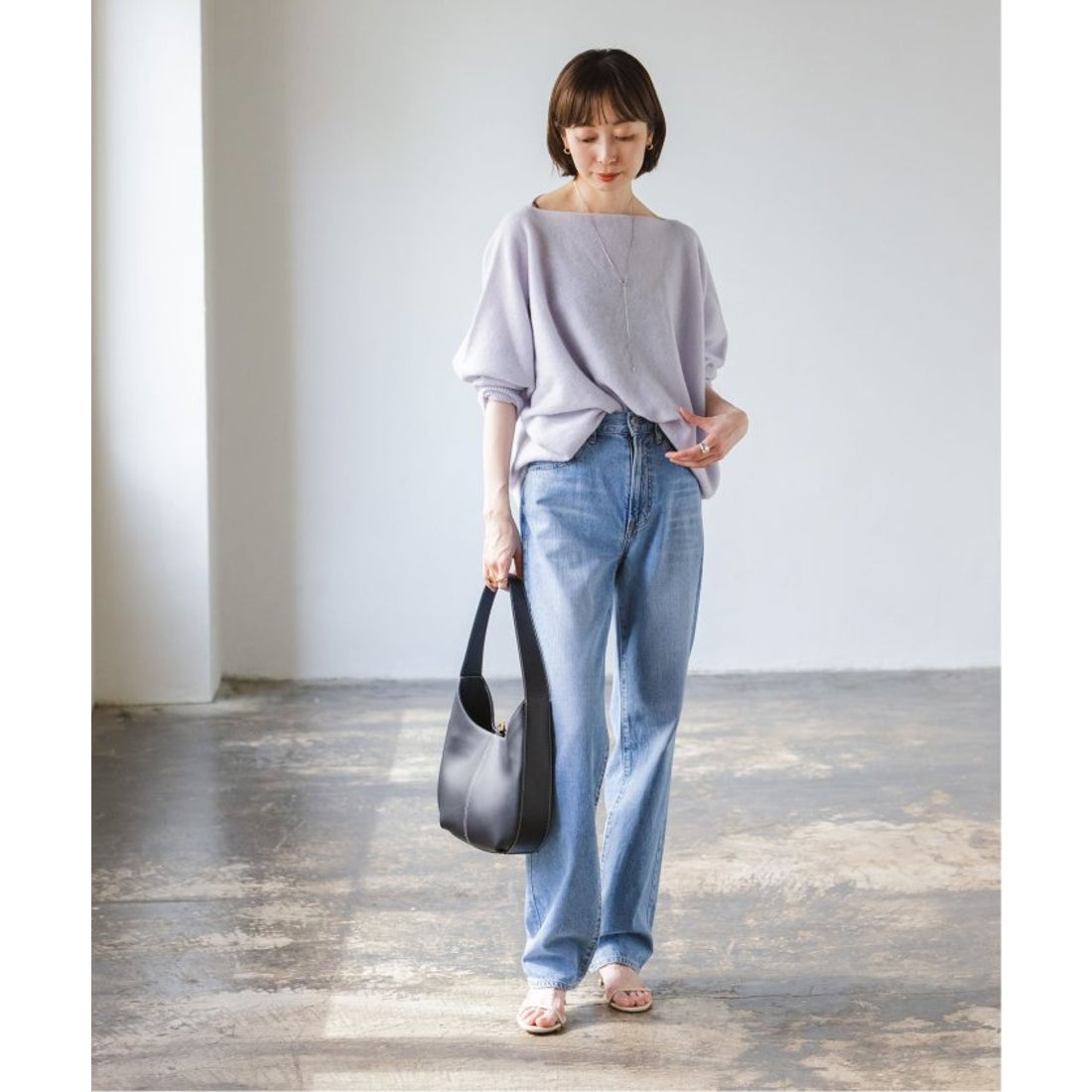 ノーブル NOBLE 《WEB追加》ファインウールドルマンプルオーバー 5