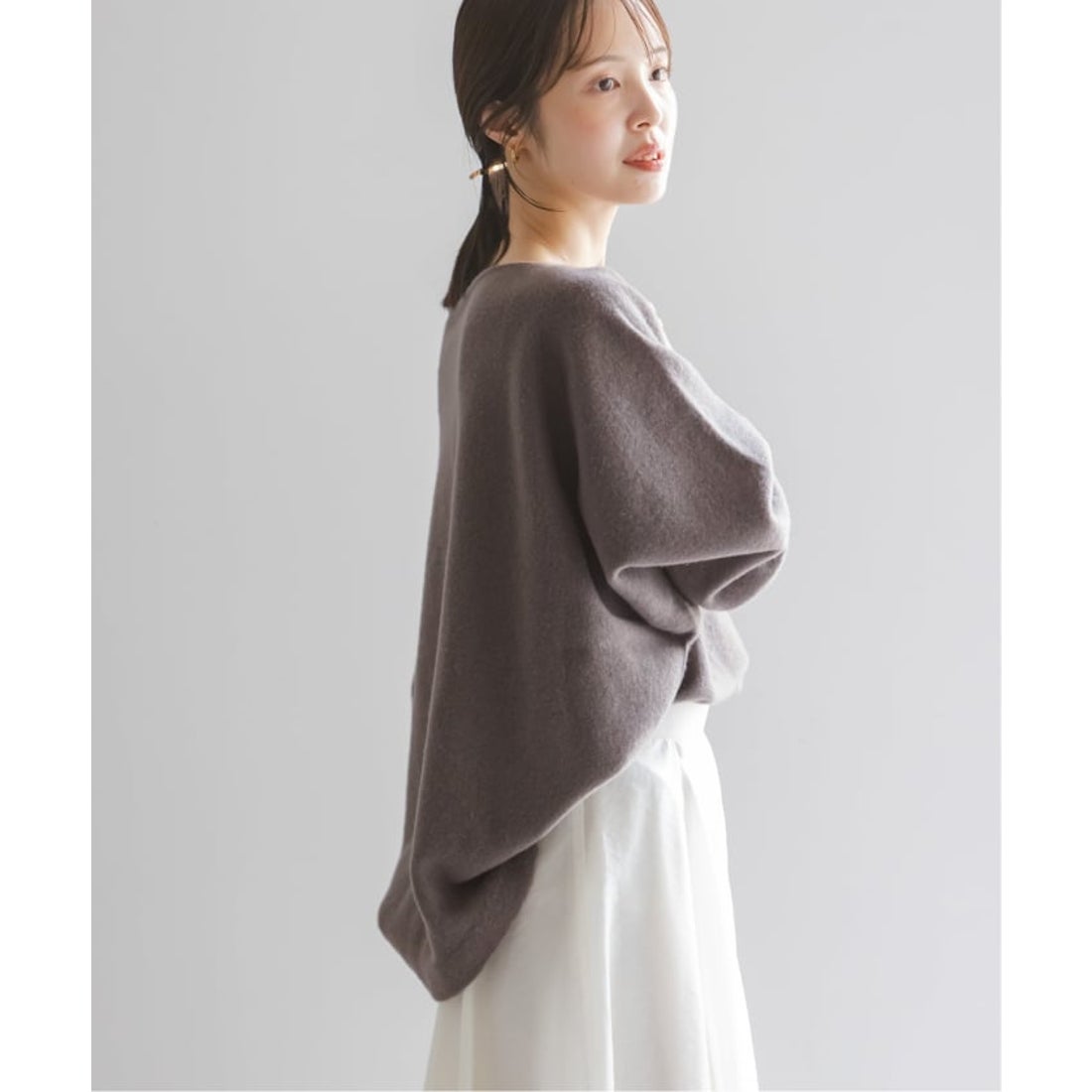 ノーブル NOBLE 《追加予約》ファインウールドルマンプルオーバー