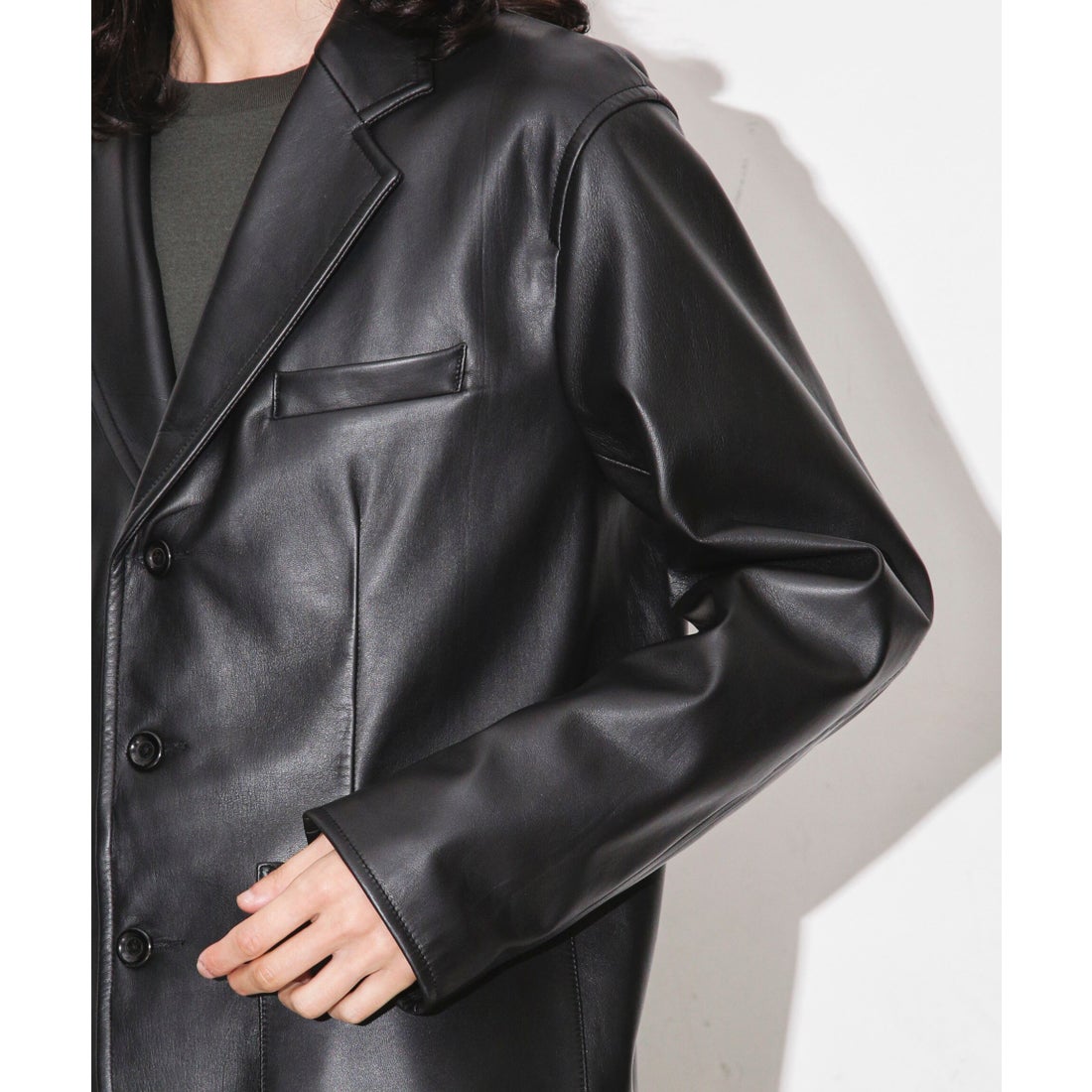 ナノ・ユニバース NANO universe ルーズフィット3Bテーラード