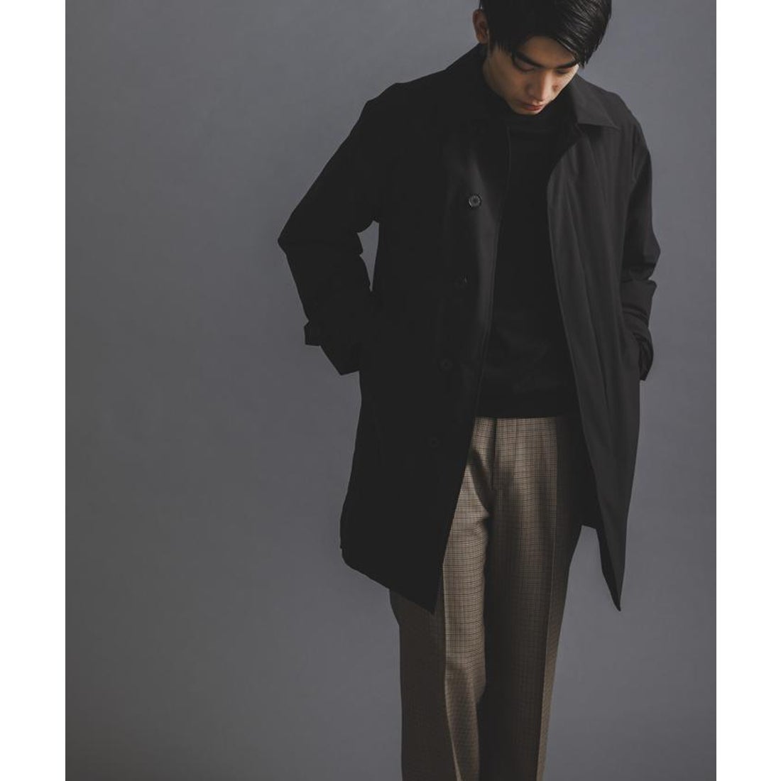 ナノ・ユニバース NANO universe 「西川ダウン（R）」ステンカラー