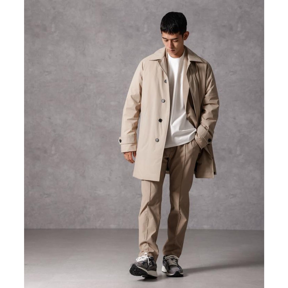 ナノ・ユニバース NANO universe 「西川ダウン（R）」ステンカラー