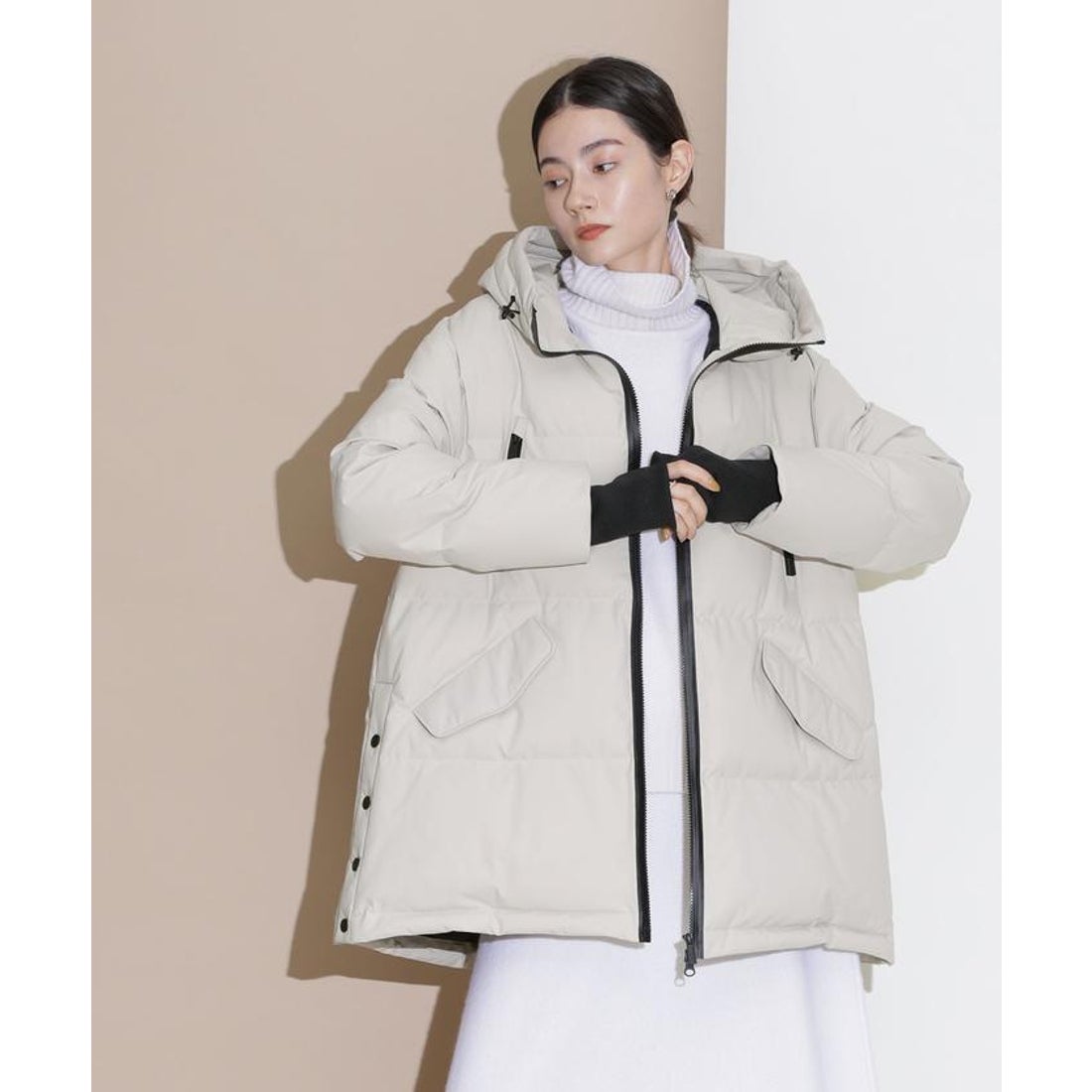 ナノ・ユニバース NANO universe 「西川ダウン(R)」ソロテックスA