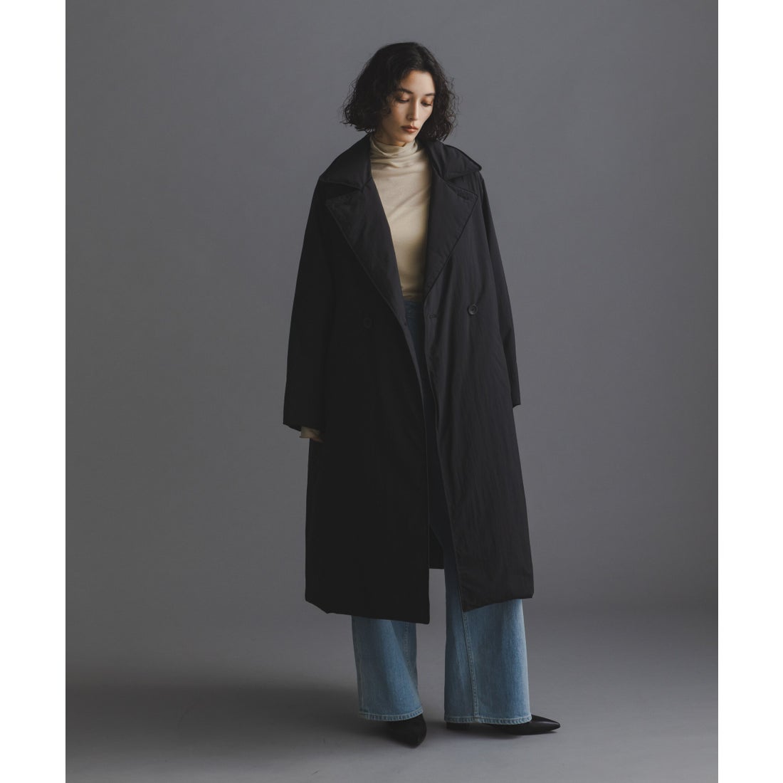 ナノ・ユニバース NANO universe 「西川ダウン（R）」リバーシブル