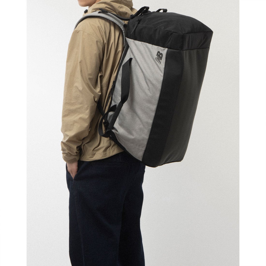 ニューバランス New Balance 2Way ボストンバッグ 50L （グレー） -靴