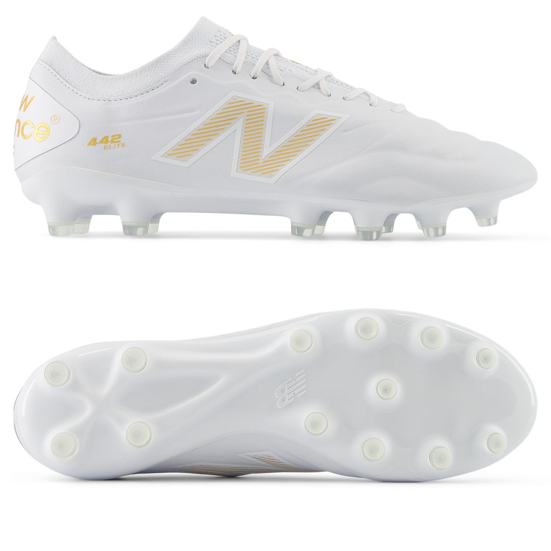 New Balance ニューバランス 442 v2 Elite HG ウィズ：2E(ホワイト