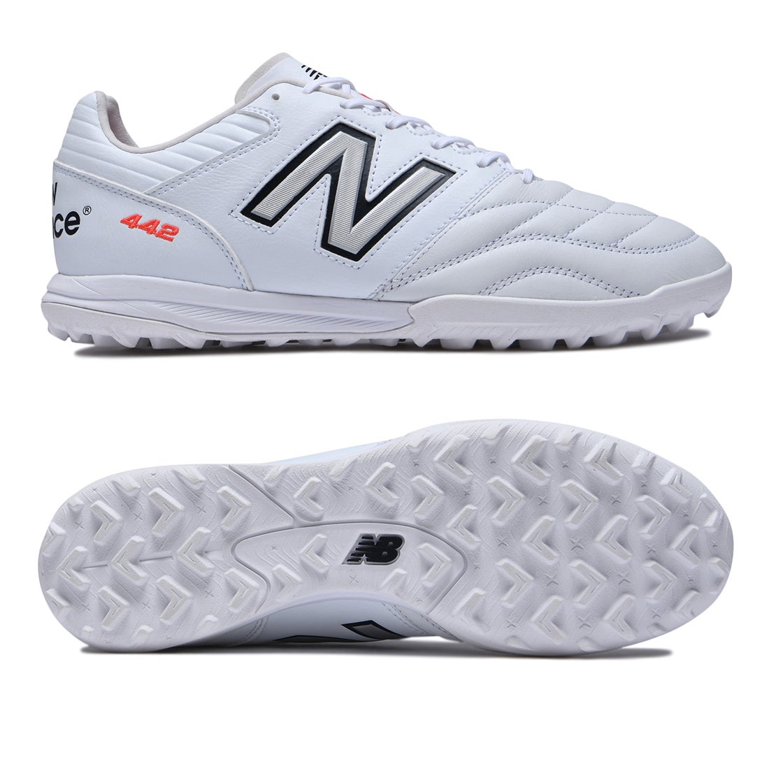 New Balance ニューバランス 442 v2 Pro TF(ホワイト) MS41TWT2 2E