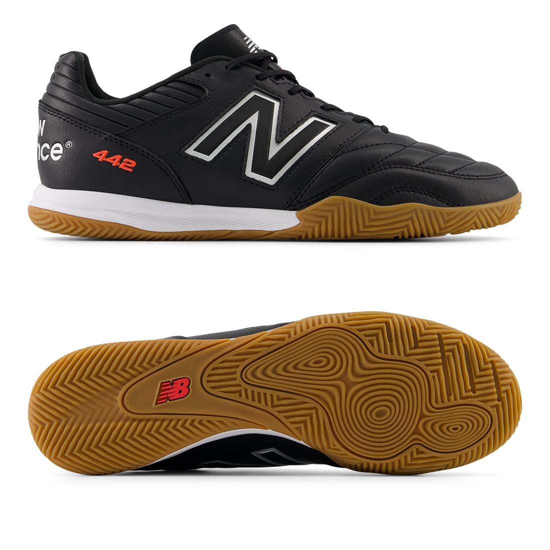 New Balance ニューバランス 442 PRO ID ウィズ：2E(ブラック×ホワイト