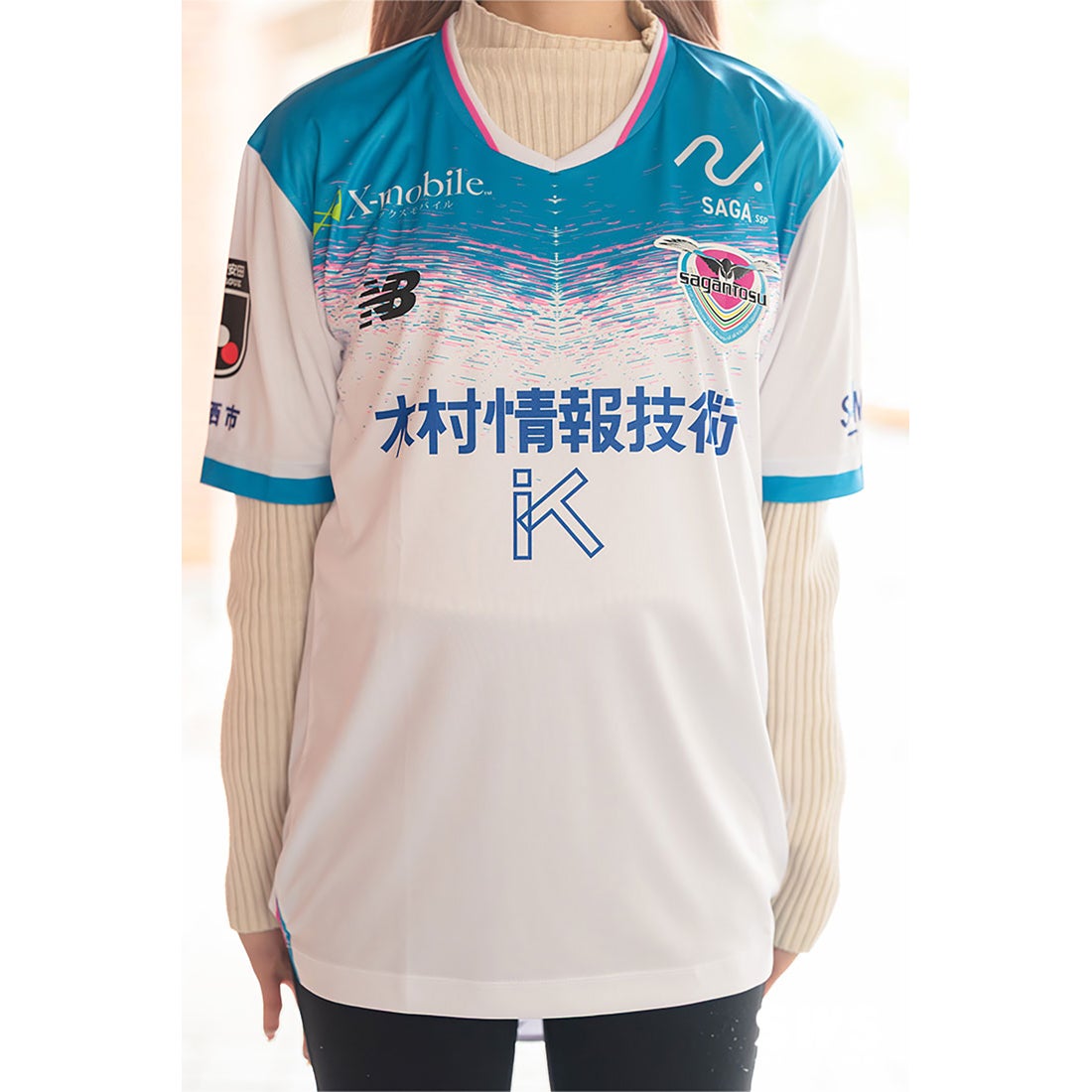 New Balance サガン鳥栖 2025 ユニフォーム アウェイ 半袖 レプリカ