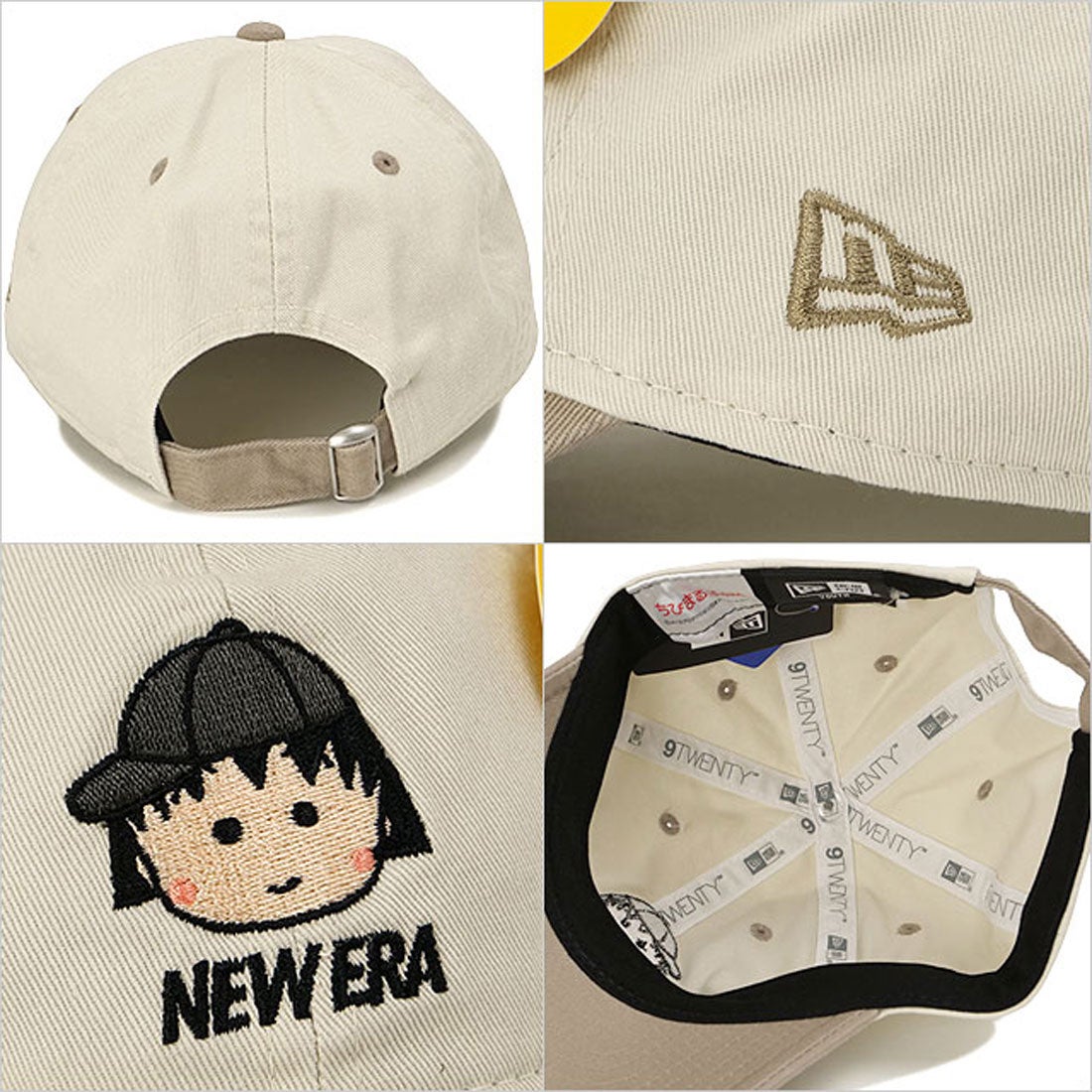 ニューエラ NEW ERA YH 9TWENTY MARUKO CAP アイボリー/アッシュ