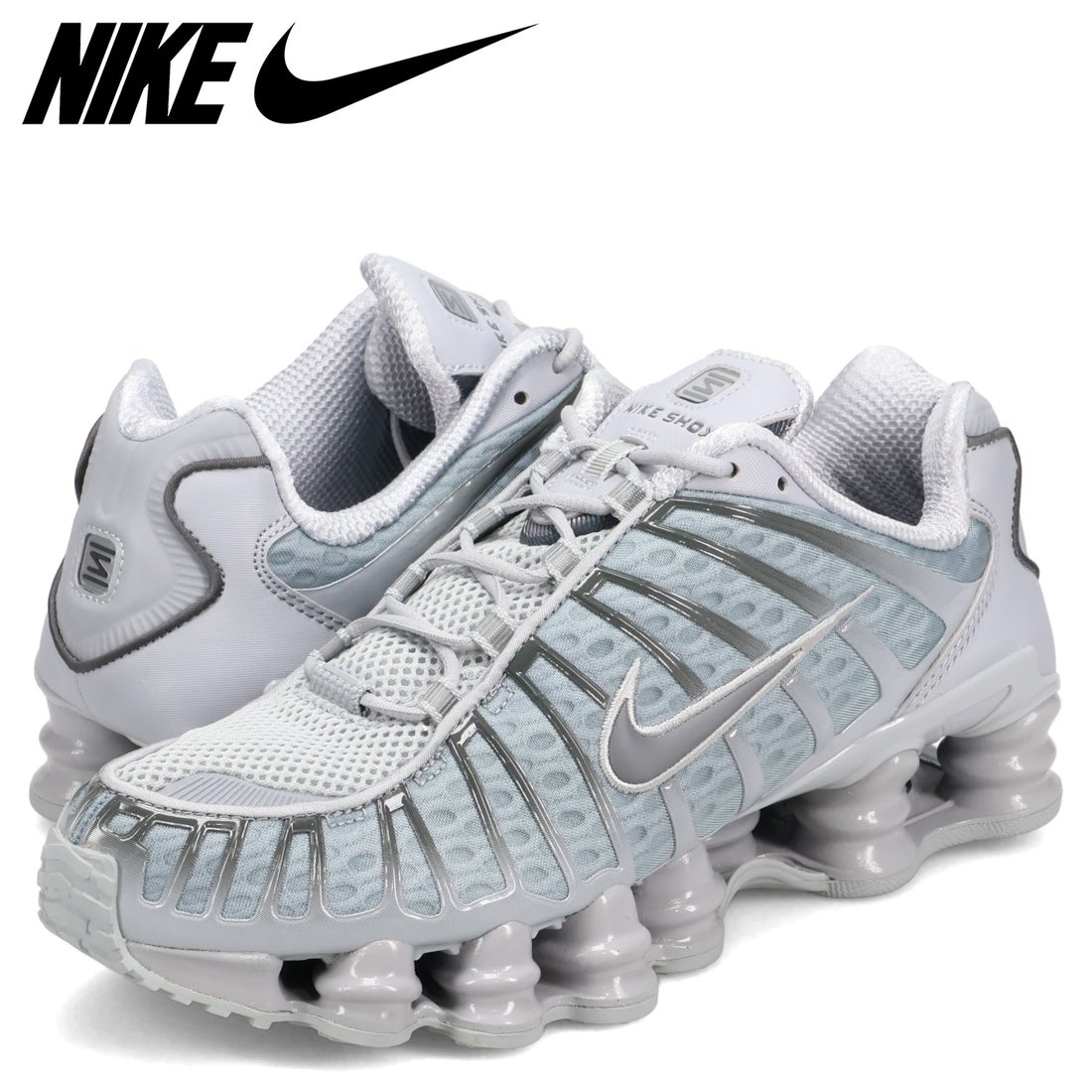 ナイキ NIKE ショックス TL スニーカー メンズ SHOX TL グレー AV3595