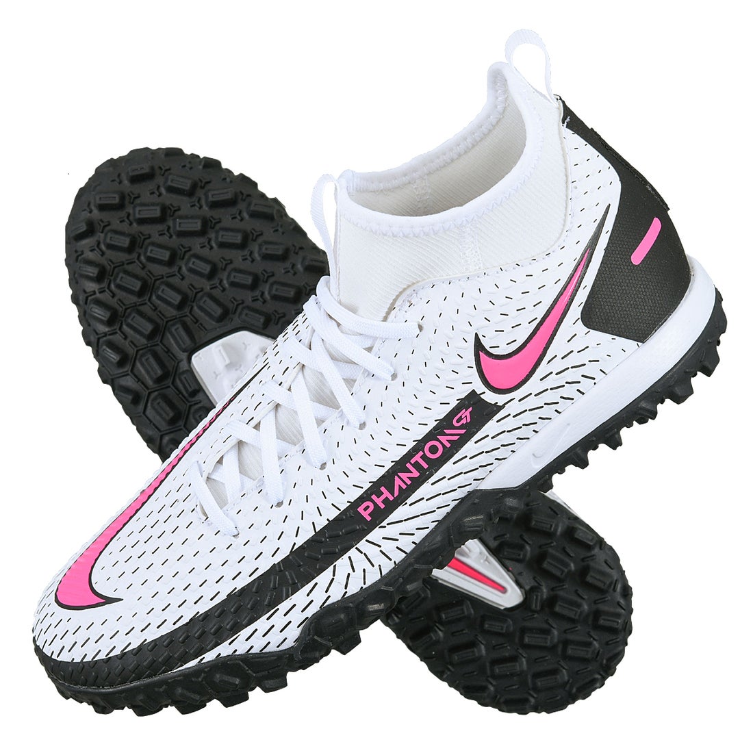 NIKE ナイキ ファントムGT アカデミー DF TF ジュニア(ホワイト×ピンク