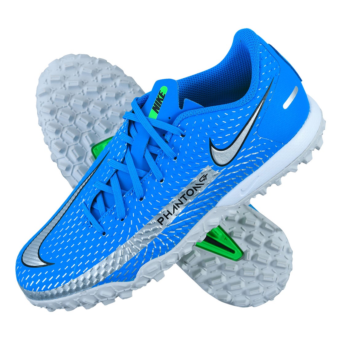 NIKE ナイキ ファントム GT アカデミー TF ジュニア(ブルー×シルバー