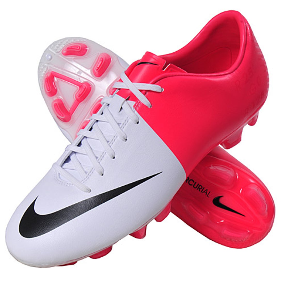 NIKE ナイキ マーキュリアル ヴェイパー VIII HG-V(ホワイト×ピンク