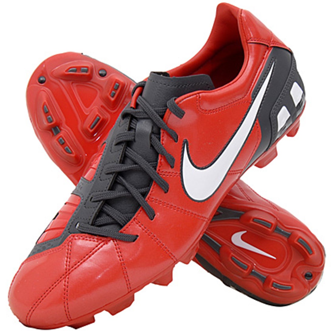 NIKE ナイキ トータル90 シュート III HG-B(レッド×ホワイト) 385439