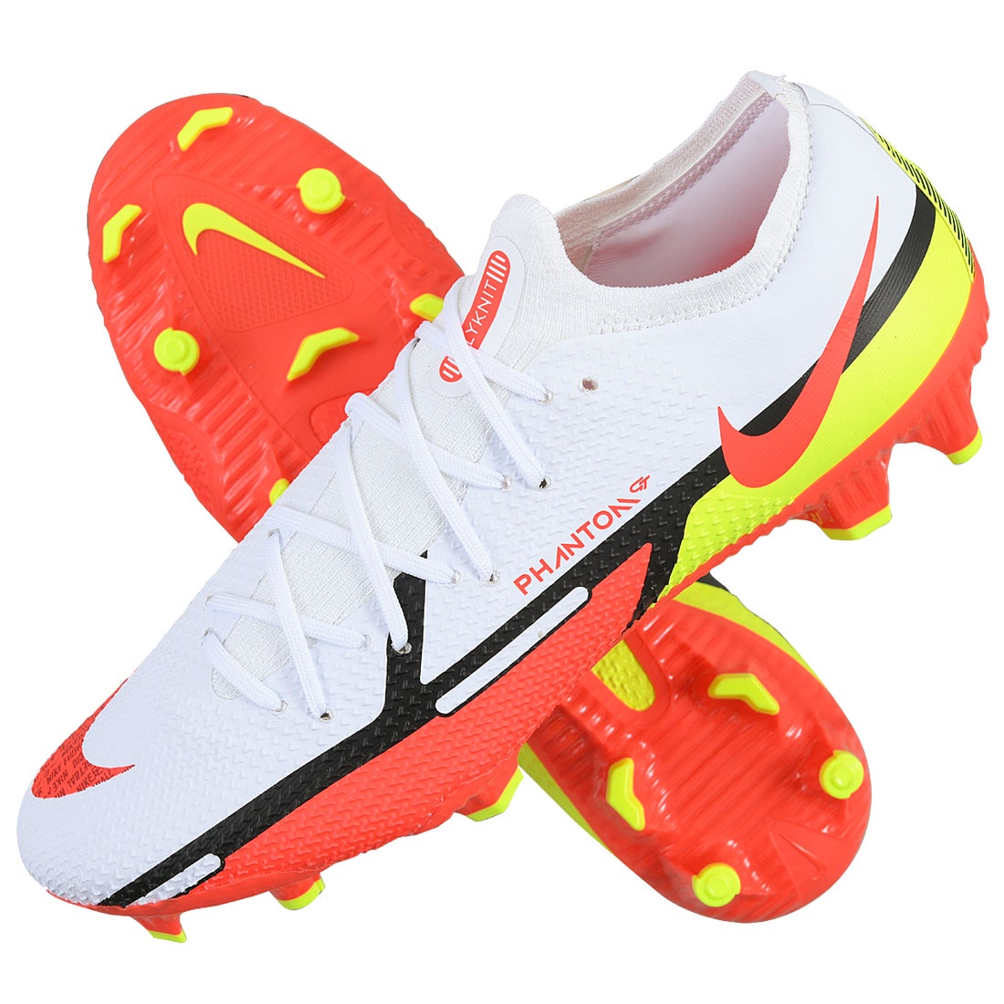 NIKE ナイキ ファントム GT2 プロ FG(ホワイト×レッド) DA4432 167