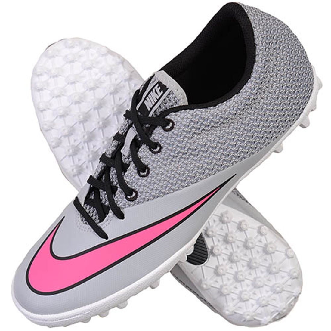 NIKE ナイキ マーキュリアル X プロ TF(グレー×ピンク) 725245 060