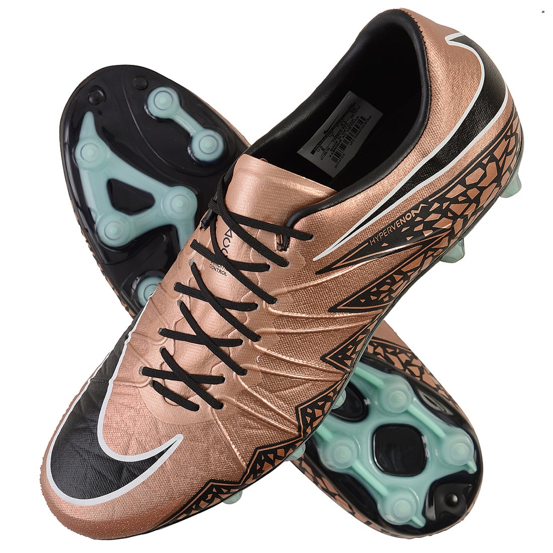 NIKE ナイキ ハイパーヴェノム フィニッシュ HG-E(ブロンズ×ブラック