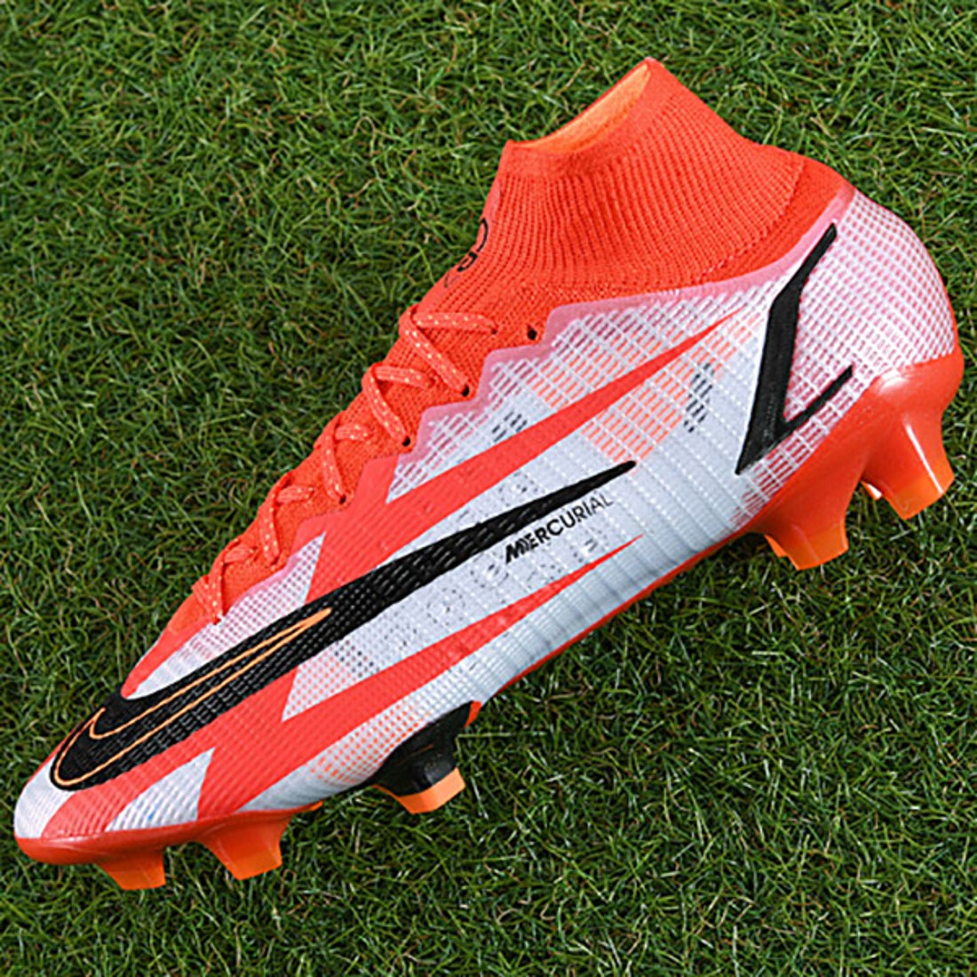 NIKE ナイキ スーパーフライ 8 エリート CR7 FG(レッド×ホワイト