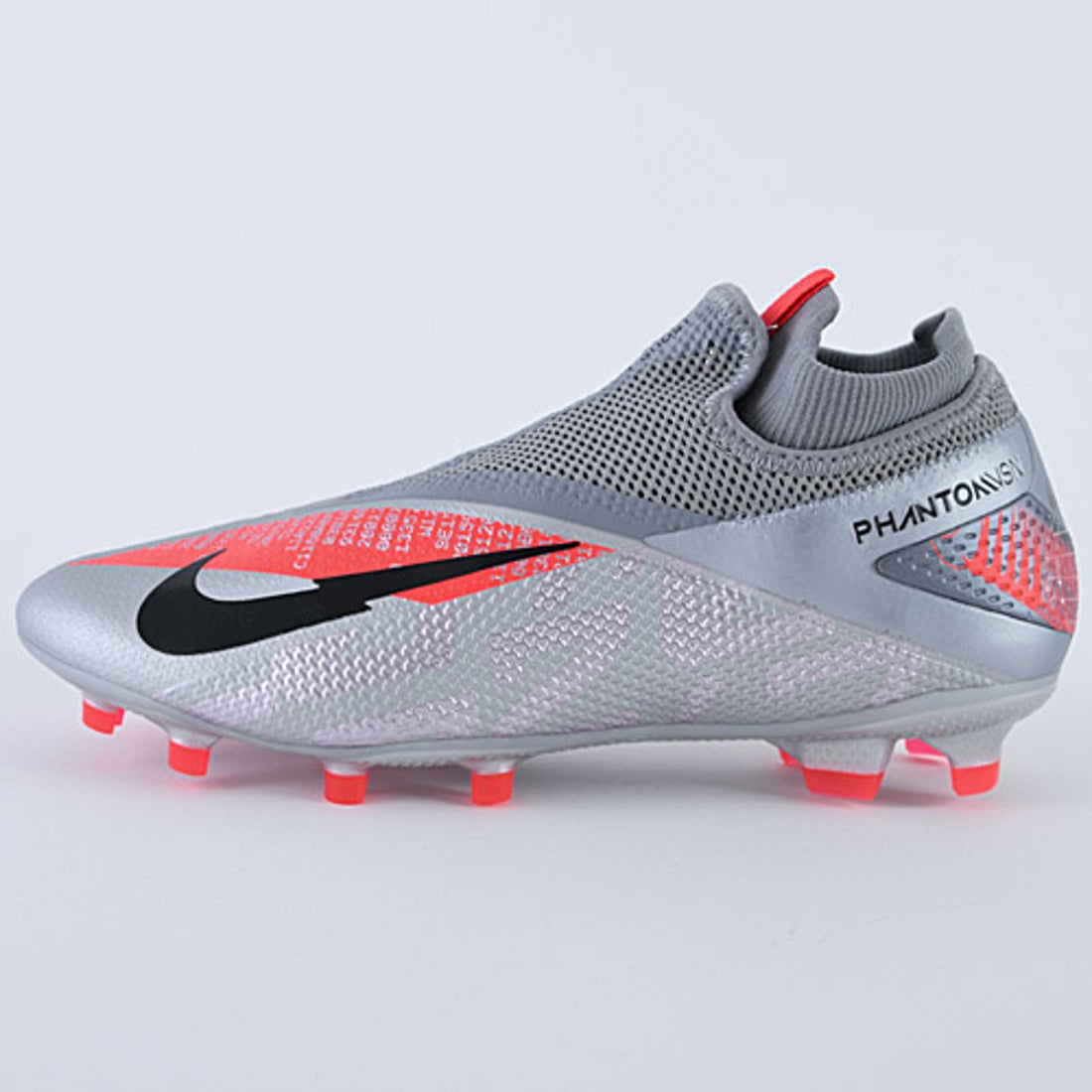 NIKE ナイキ ファントム ビジョン 2 PRO DF FG(グレー×レッド) CD4162