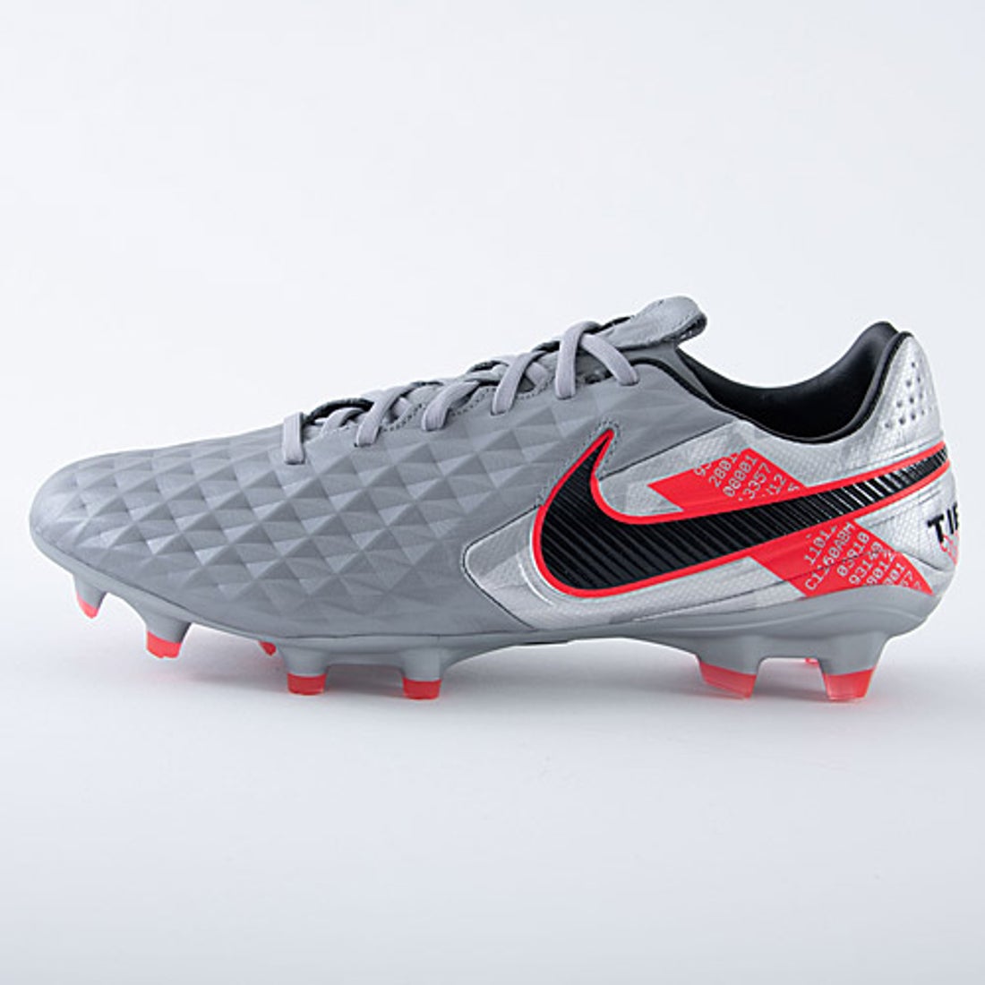 NIKE ナイキ レジェンド 8 PRO FG(グレー×レッド) AT6133 906 サッカー
