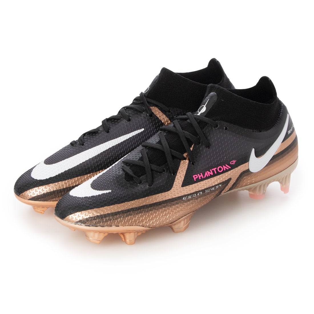 NIKE ナイキ ファントム GT2 エリート DF FG(ブラック×ブロンズ