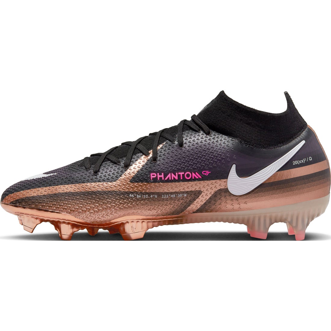 NIKE ナイキ ファントム GT2 エリート DF FG(ブラック×ブロンズ