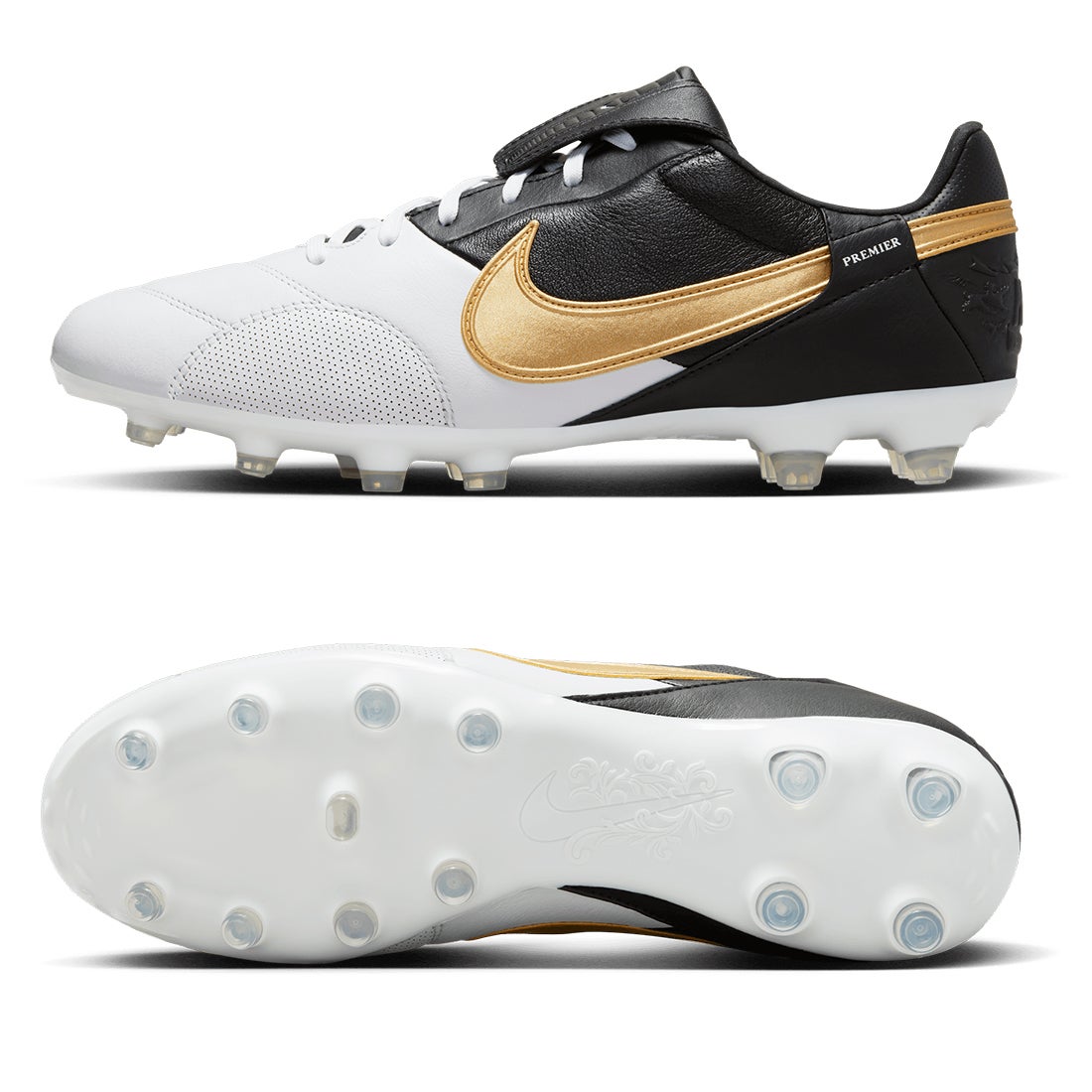 NIKE ナイキ プレミア III FG(ホワイト×ブラック) AT5889 174 サッカー