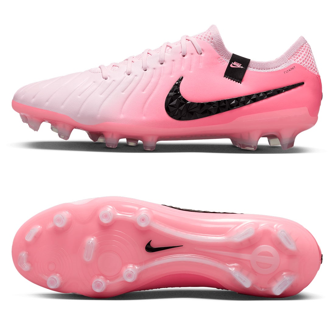 NIKE ナイキ ティエンポ レジェンド 10 エリート FG(ピンク×ブラック