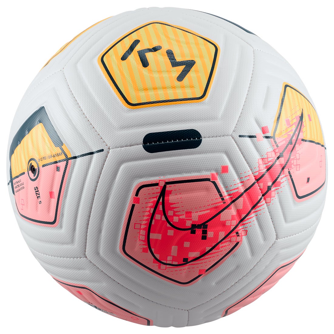 NIKE ナイキ アカデミー KM 5号球(ホワイト×オレンジ×ピンク) FZ3039
