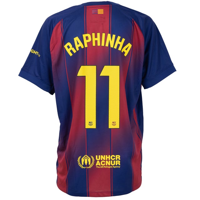 NIKE FCバルセロナ 25/26 ユニフォーム ホーム 半袖 レプリカ #10