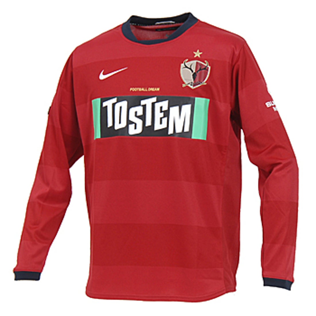 NIKE 鹿島アントラーズ 2010 ユニフォーム ホーム長袖 385781 648 代表