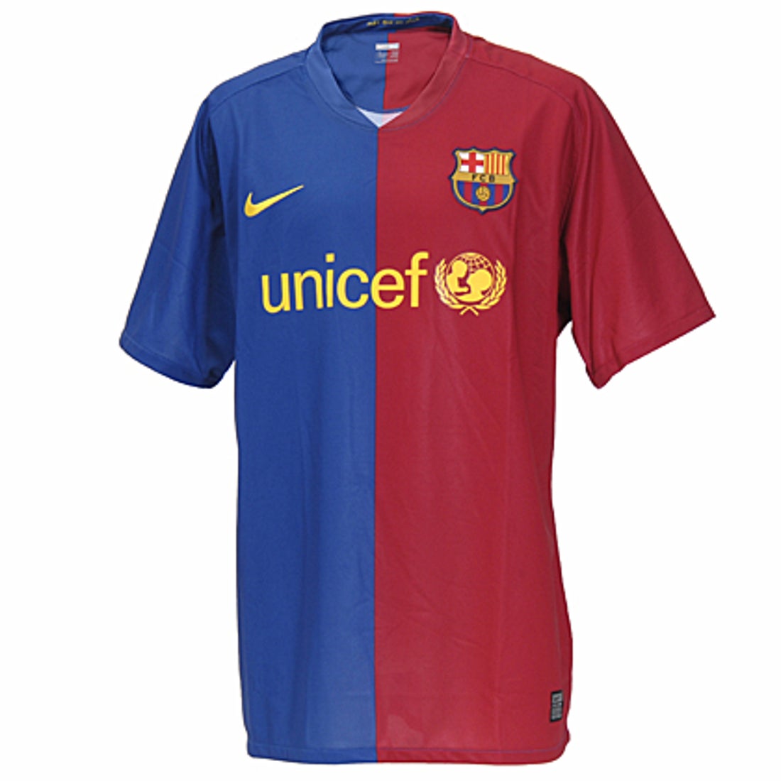 NIKE FCバルセロナ 08/09 ユニフォーム ホーム 半袖 選手支給用 287896