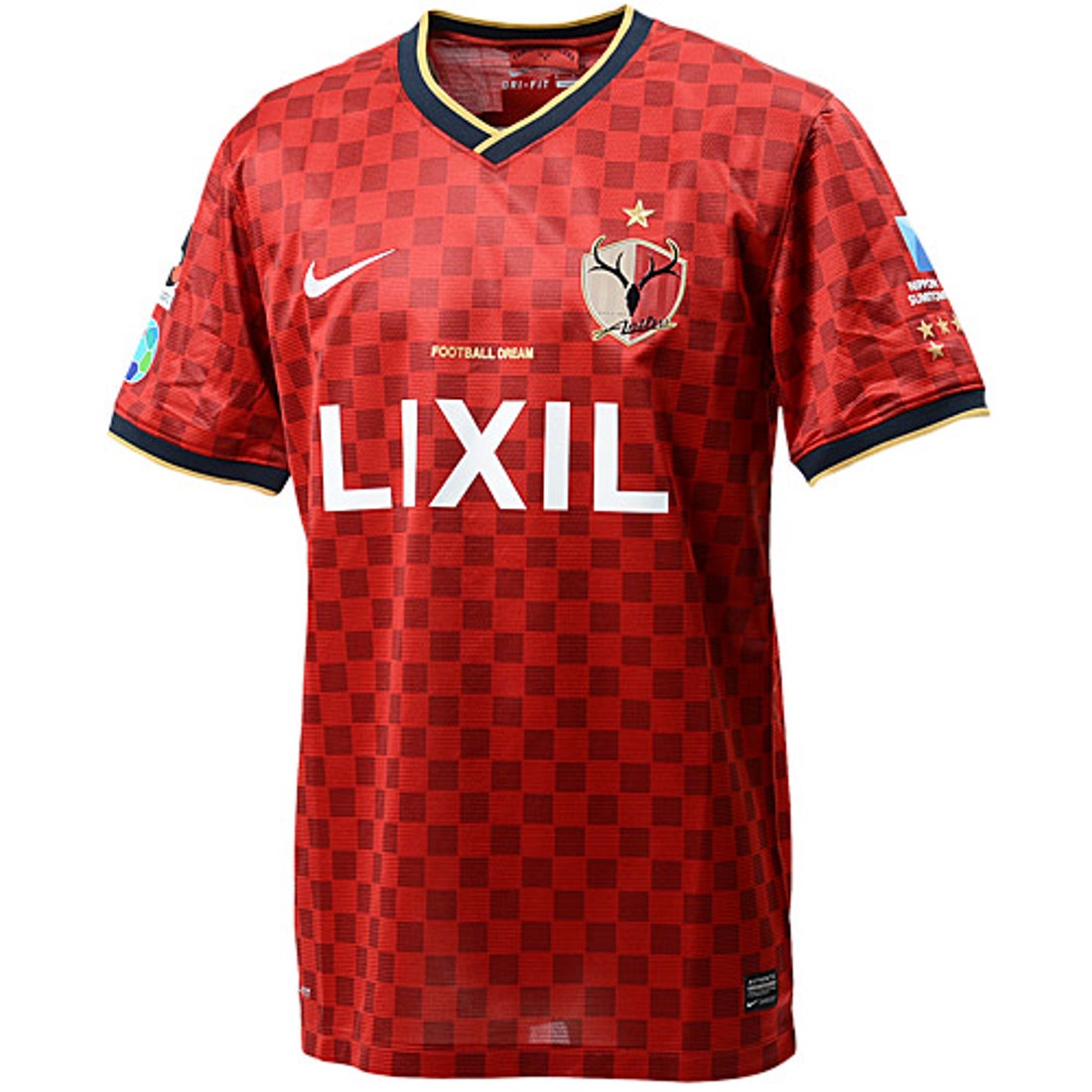 NIKE 鹿島アントラーズ 2014 ユニフォーム ホーム 半袖 レプリカ
