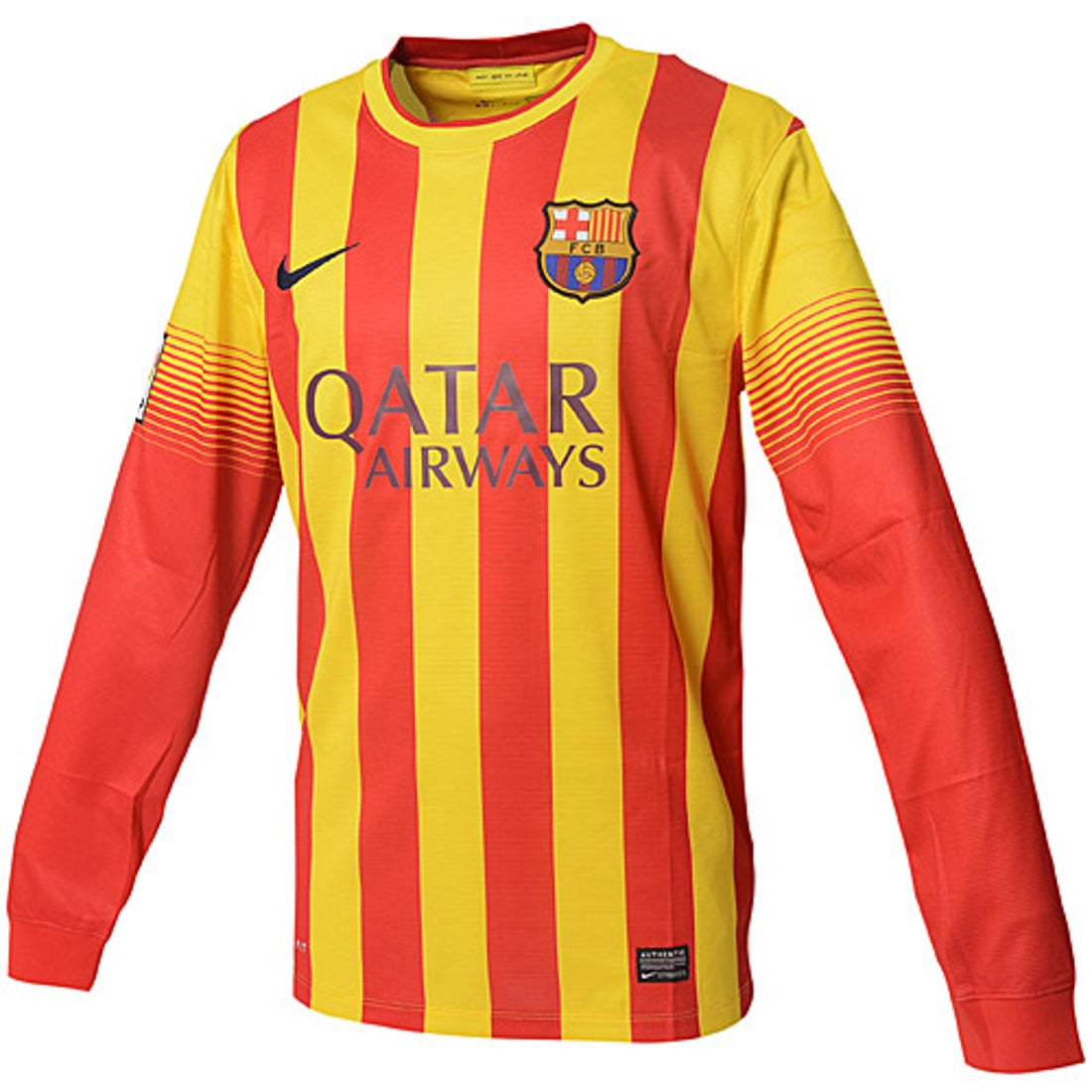 NIKE FCバルセロナ 13/14 ユニフォーム アウェイ 長袖 レプリカ 547927