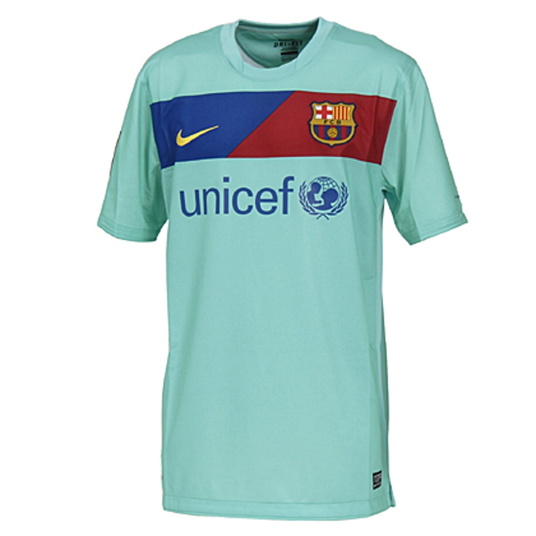 NIKE FCバルセロナ 10/11 ユニフォーム アウェイ 半袖 382358 310 代表