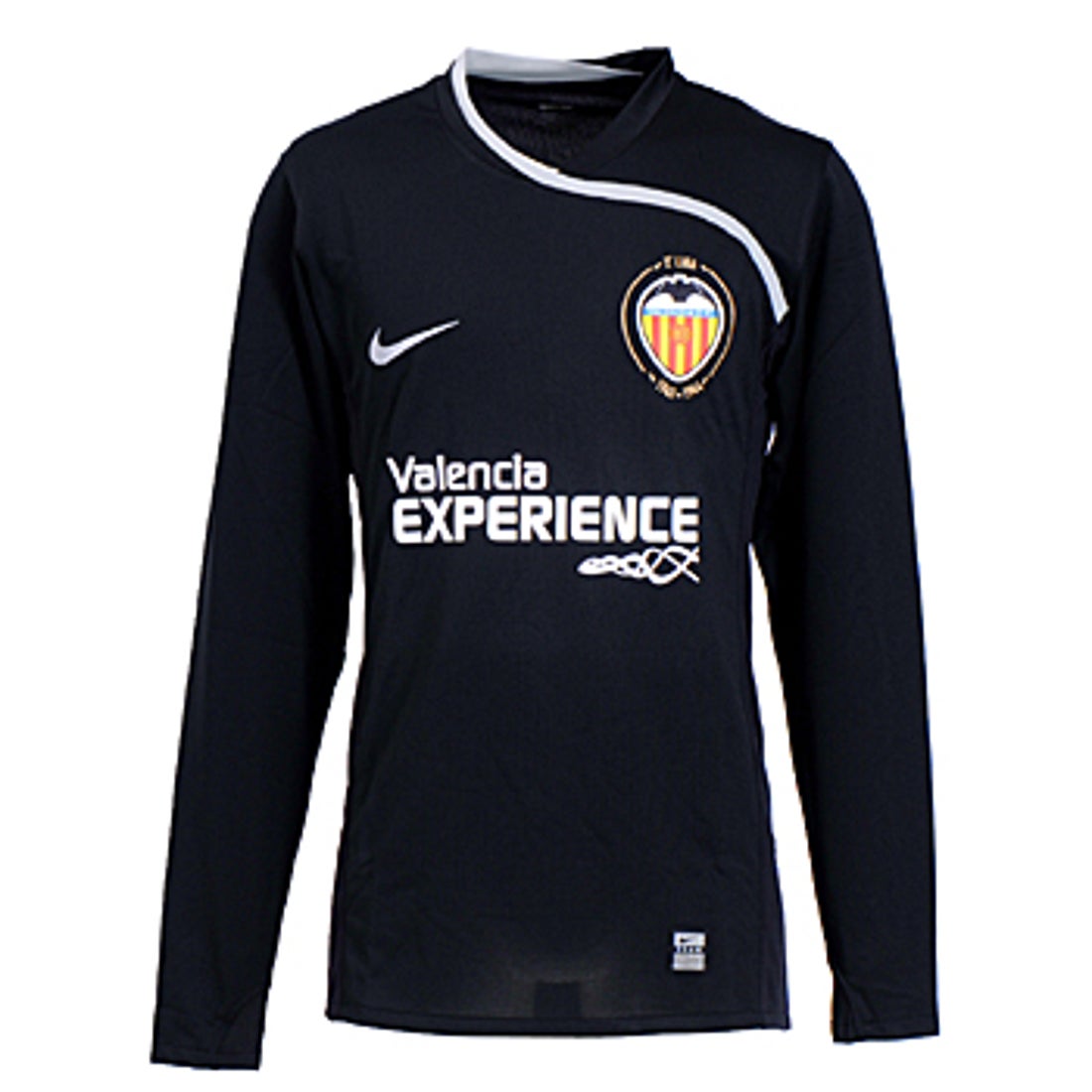 NIKE バレンシア 08/09 GKユニフォーム 長袖 (ブラック) 323328 010