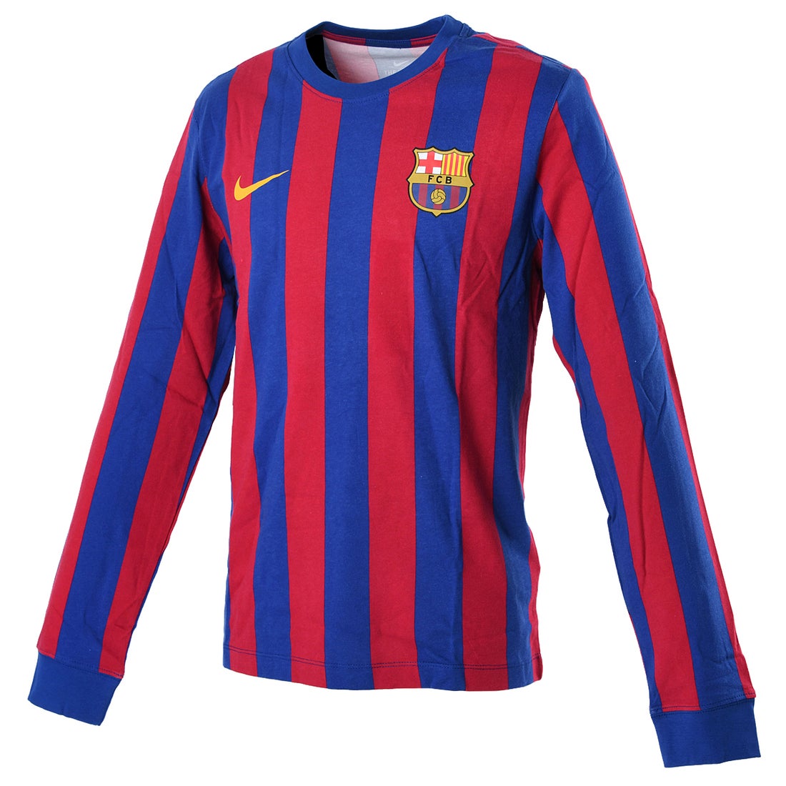 NIKE FCバルセロナ レトロ Tシャツ 長袖 AO1102 455 代表・クラブ