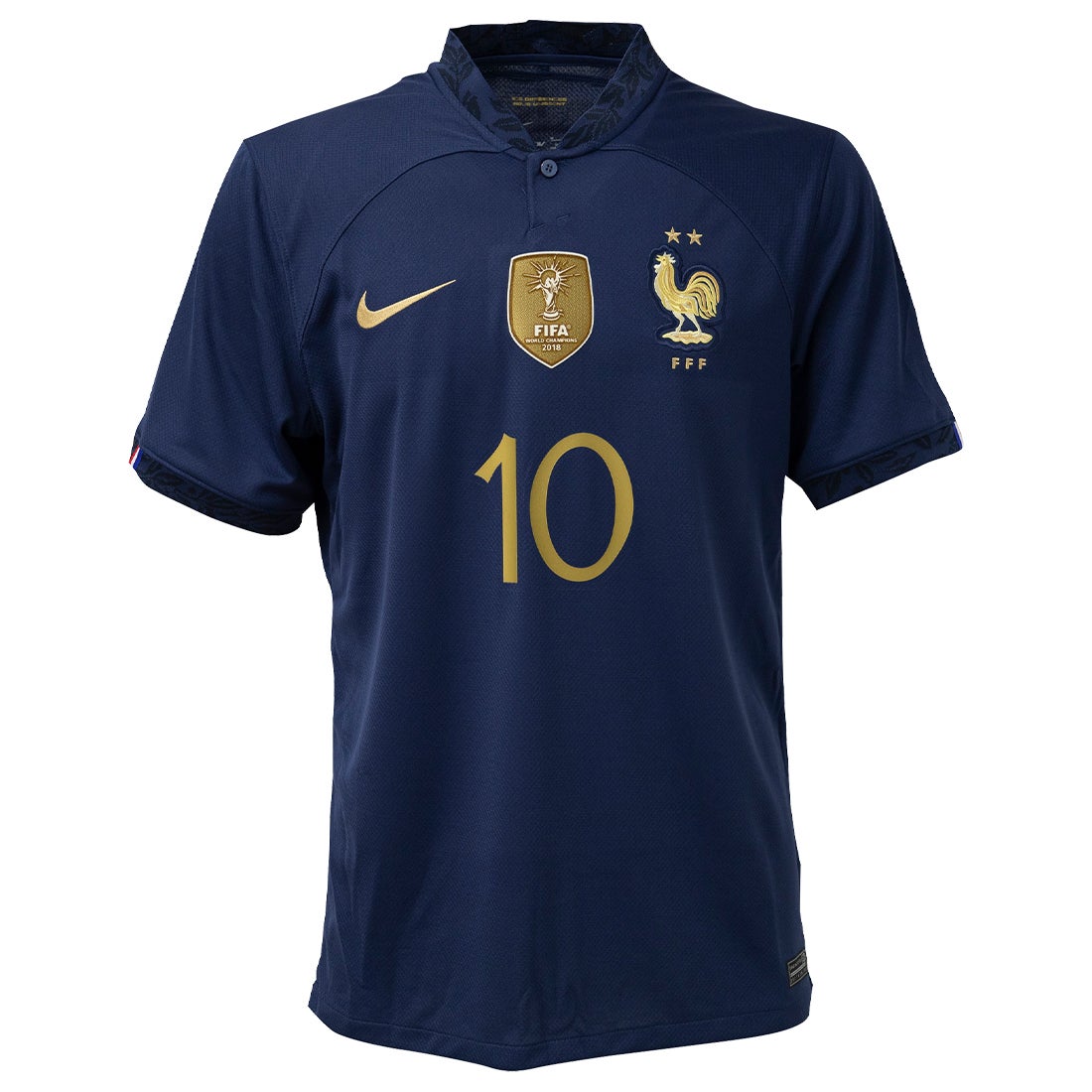 NIKE フランス代表 2022 ユニフォーム ホーム 半袖 レプリカ #10