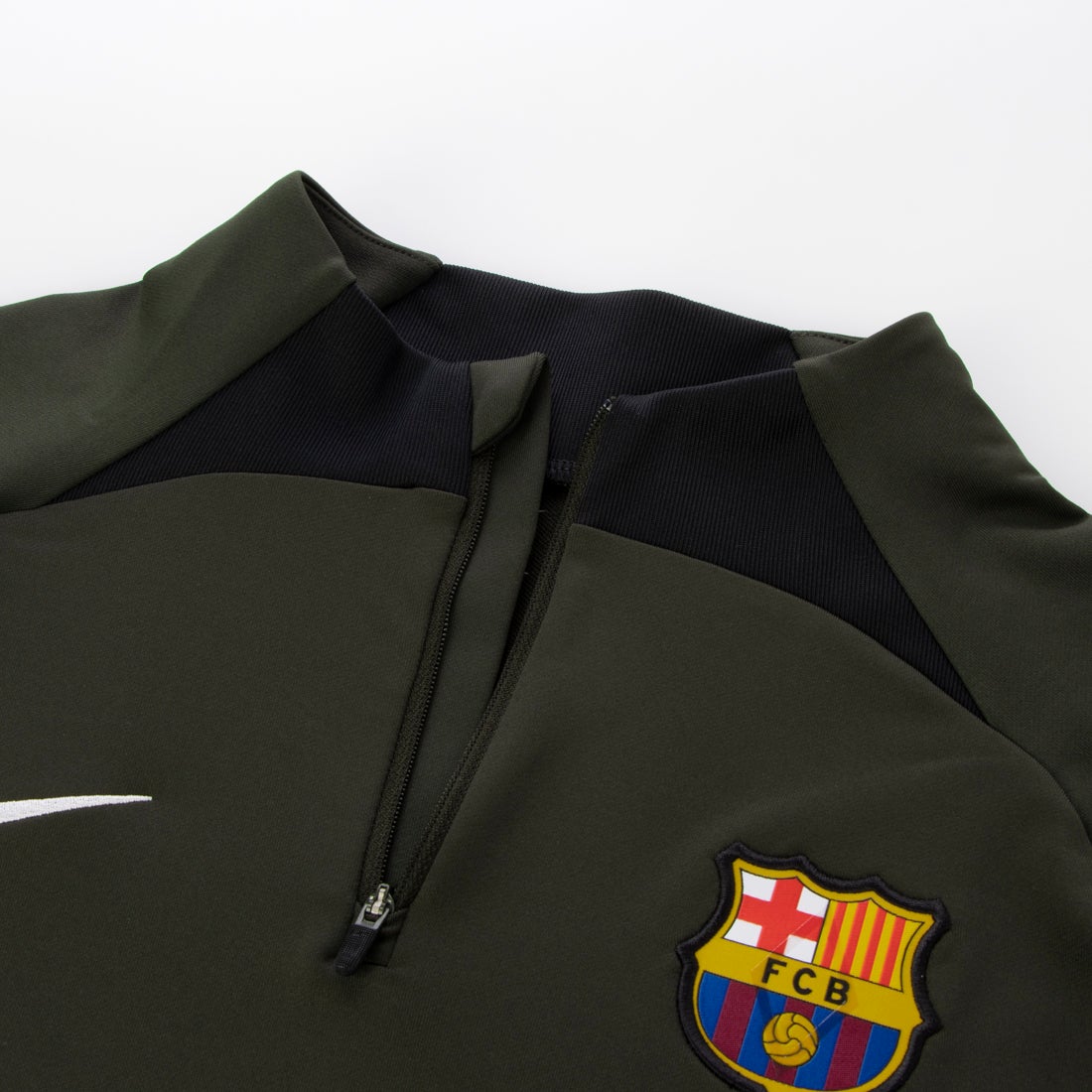 NIKE FCバルセロナ 23/24 Dri-FIT ストライクドリルトップ(カーキ
