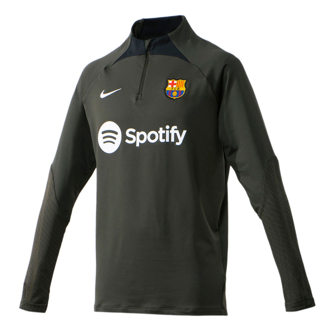 NIKE FCバルセロナ 23/24 Dri-FIT ストライクドリルトップ(カーキ
